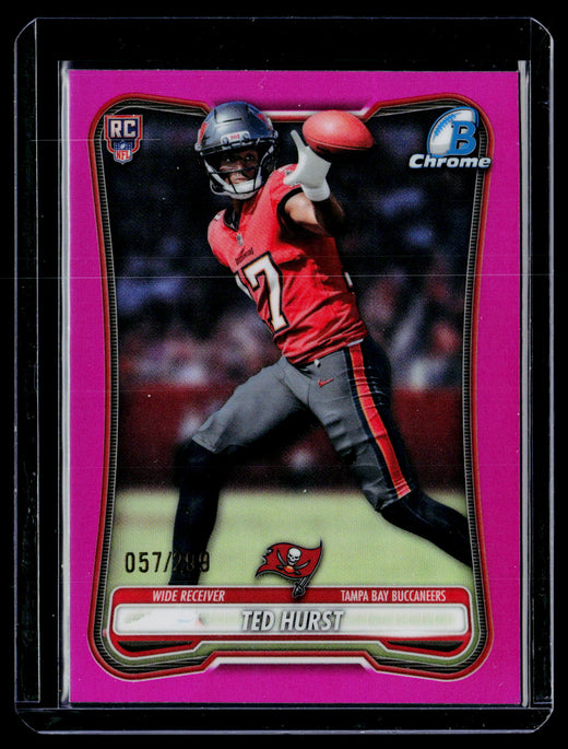 2026 Topps Bowman Chrome Ted Hurst Rookie /299 - front