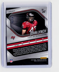2025 Panini Prizm Black Football John Lynch #142 Tampa Bay Buccaneers - back