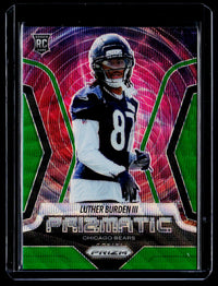 2025 Panini Prizm Football Luther Burden III Rookie Card #18 Chicago Bears - front