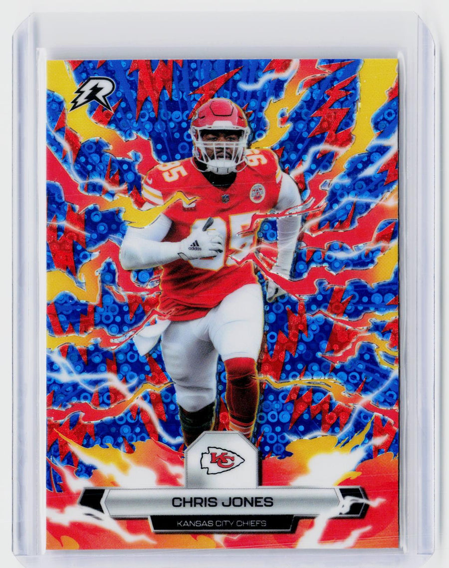 2026 Topps Ripped Football Chris Jones #50 Kansas City Chiefs - front
