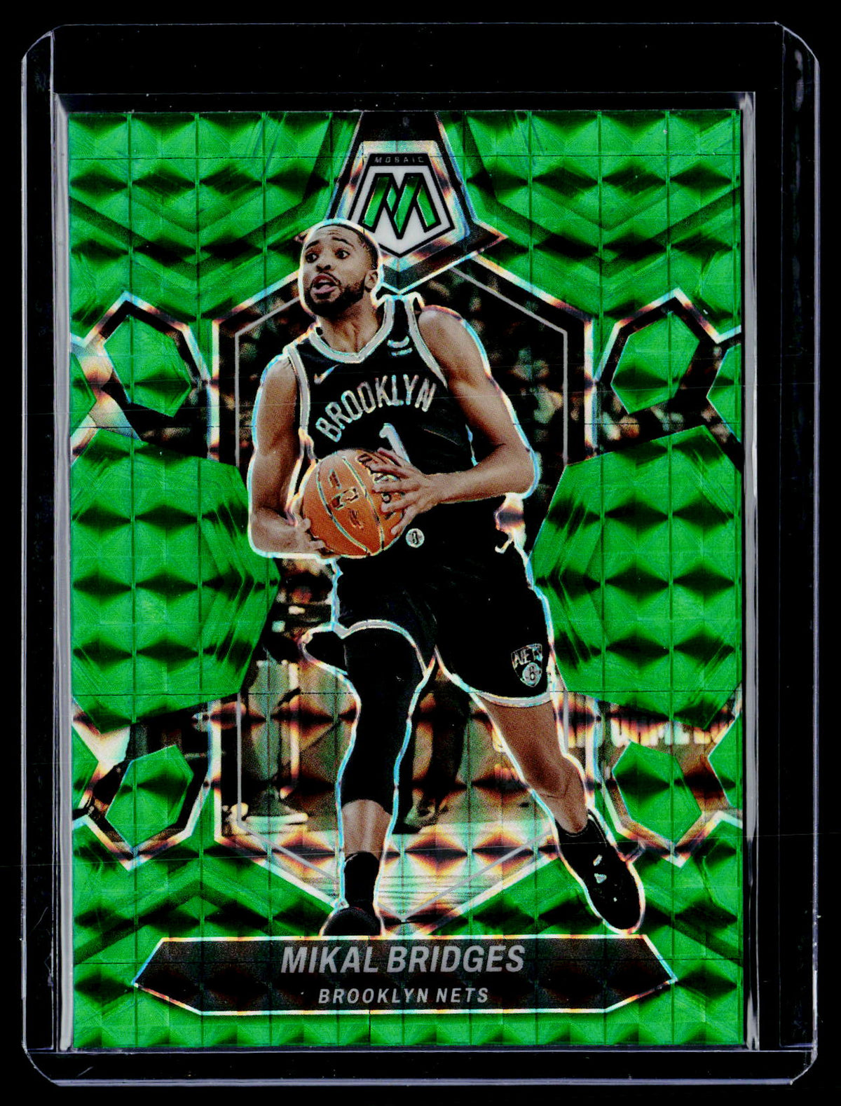 2023-24 Panini Mosaic Basketball Mikal Bridges #156 - front
