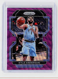 2021-22 Panini Prizm Purple Wave Kyle Anderson #211 Memphis Grizzlies - front