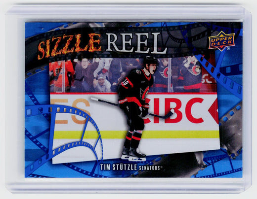 2025-26 Upper Deck Extended Series Sizzle Reel Tim Stützle SR-73 Ottawa Senators - front