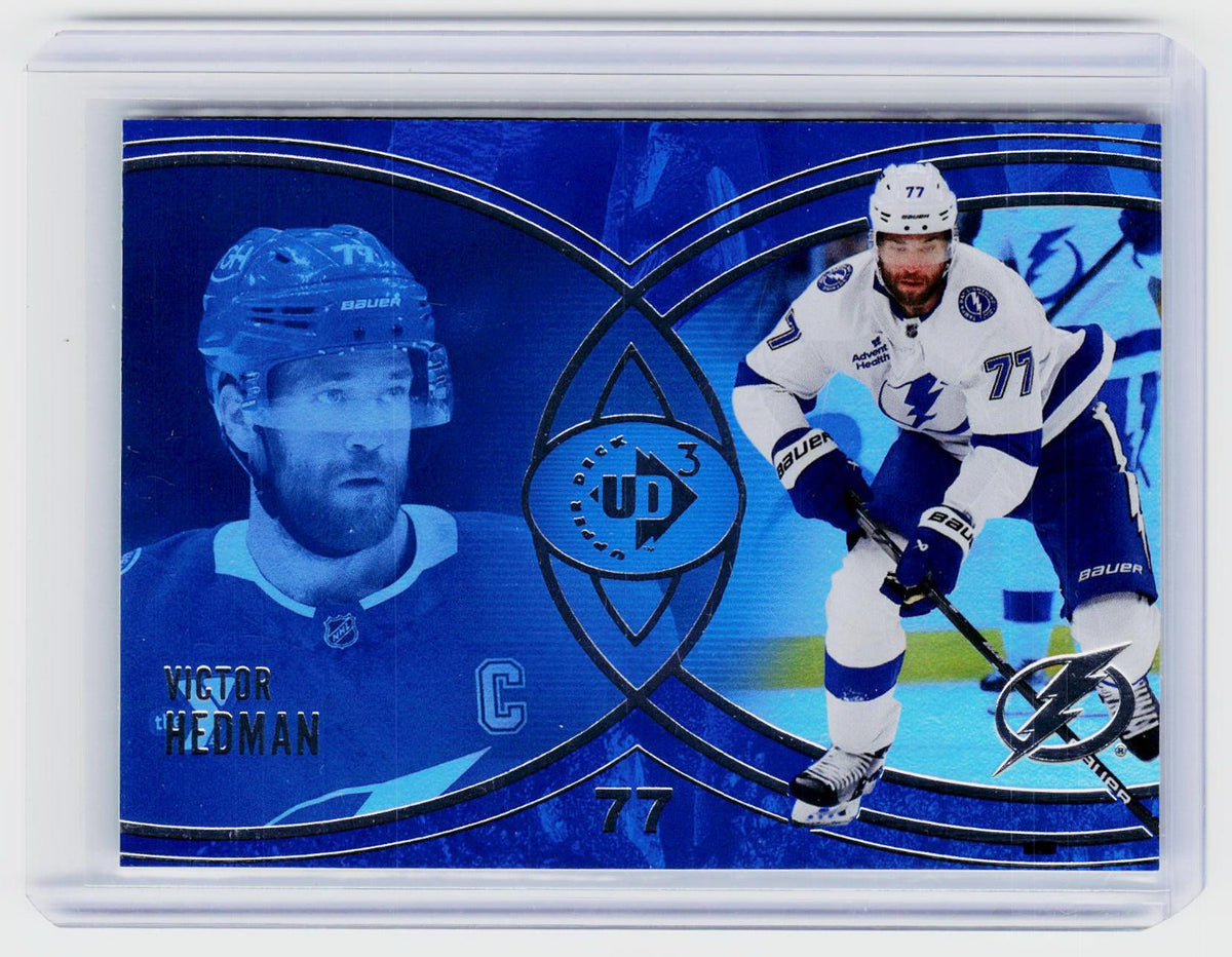 2025-26 Upper Deck Extended Series UD3-12 Victor Hedman Tampa Bay Lightning - front