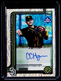 2025 Topps Pro Debut Base Autographs Cobb Hightower Sparkle Foil Auto #PD-75 /175 - front