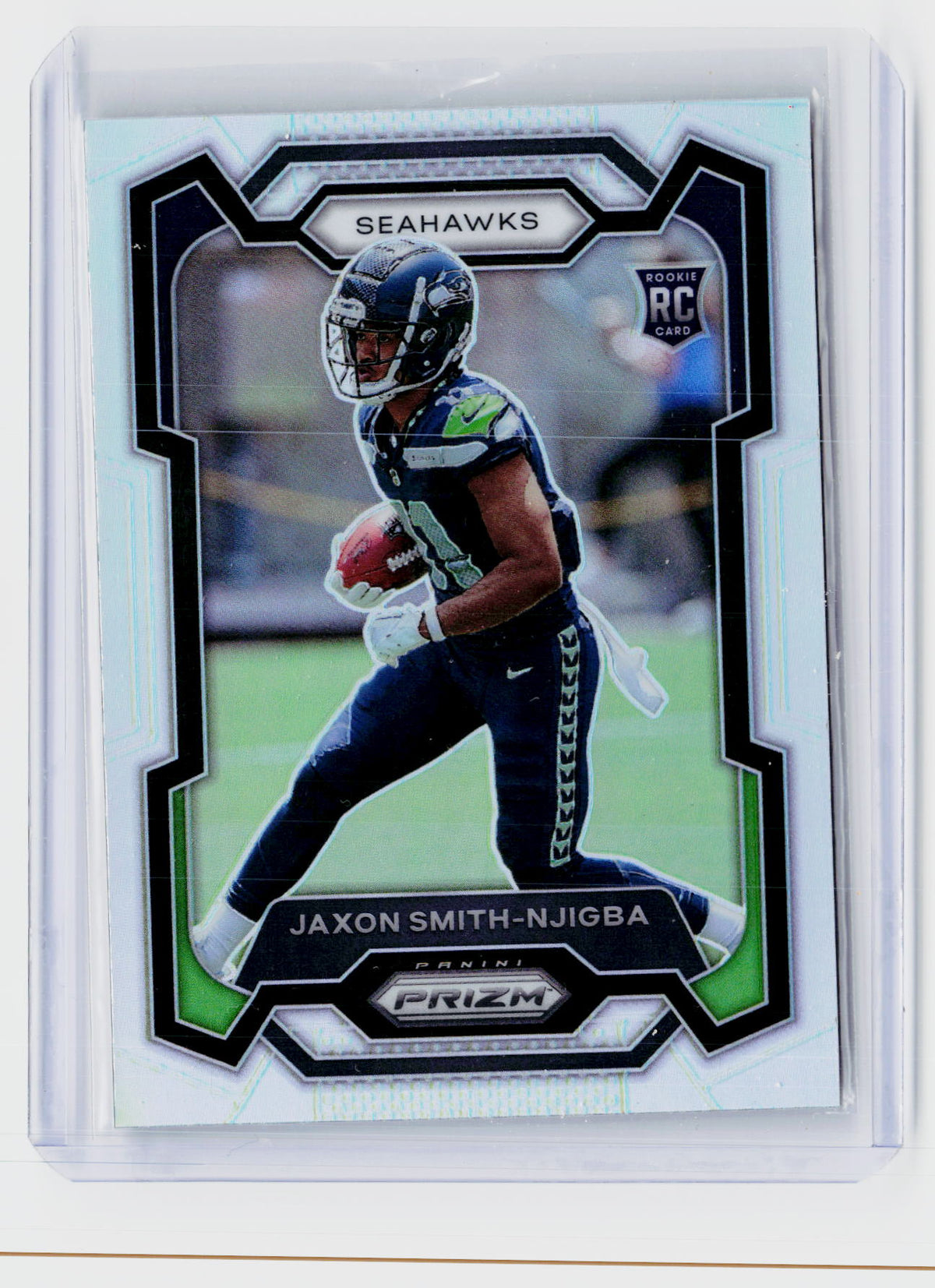 2023 Panini Prizm Football Jaxon Smith-Njigba Rookie #390 Seattle Seahawks - front
