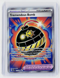 2025 Pokémon TCG Mega Evolution—Perfect Order Tremendous Bomb 113/084 - front