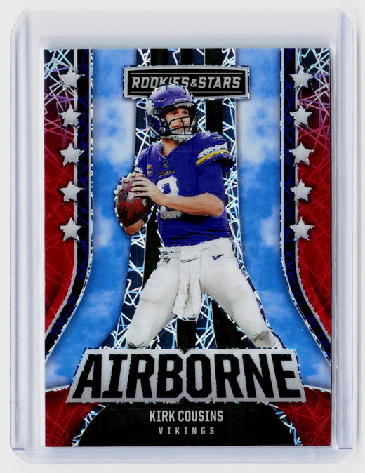 2023 Panini Rookies & Stars Airborne Kirk Cousins #AI-21 Minnesota Vikings - front