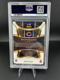 2023 Panini Select Football Brian Urlacher #418 Black Disco Prizm 1/1 PSA 8 - back