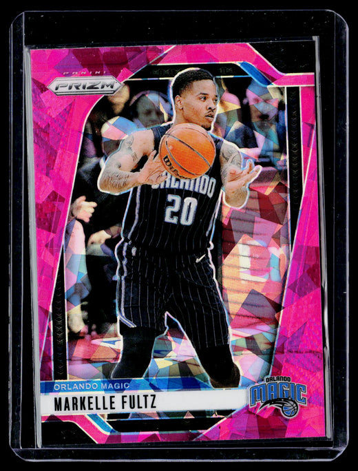2024-25 Panini Prizm Pink Ice #199 Markelle Fultz Orlando Magic - front