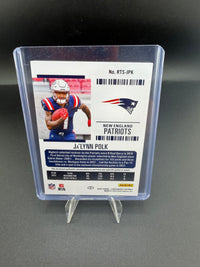 2024 Panini Contenders Rookie Ticket Swatches Variation Ja'Lynn Polk RTS-JPK - back