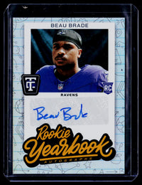 2024 Panini Totally Certified Rookie Yearbook Autographs Beau Brade RYA-BBE - front