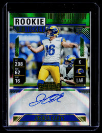 2024 Panini Contenders Rookie Ticket Joshua Karty Auto #245 - front