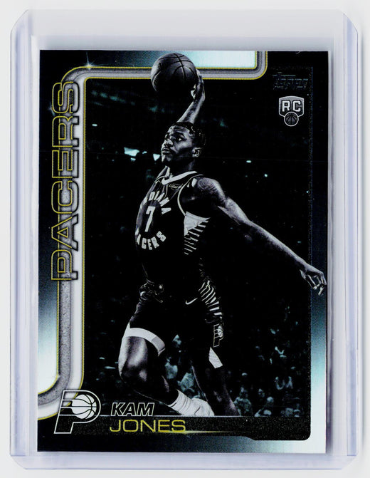 2025 Topps Basketball Kam Jones RC #239 Indiana Pacers - front