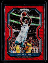 2020-21 Panini Prizm Basketball Malik Monk #15 Charlotte Hornets - front