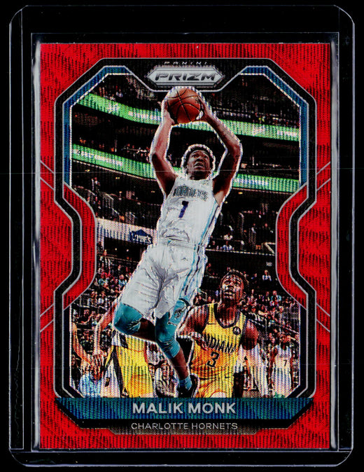2020-21 Panini Prizm Basketball Malik Monk #15 Charlotte Hornets - front