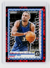 2025-26 Panini Donruss Optic Grant Hill #128 Base Optic Mojo /125 - front