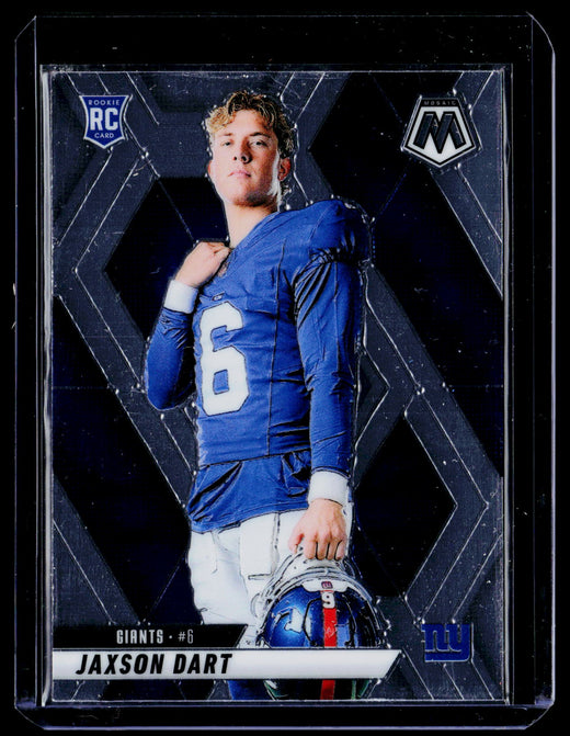 2025 Panini Mosaic Football Jaxson Dart Rookie Card #288 New York Giants - front