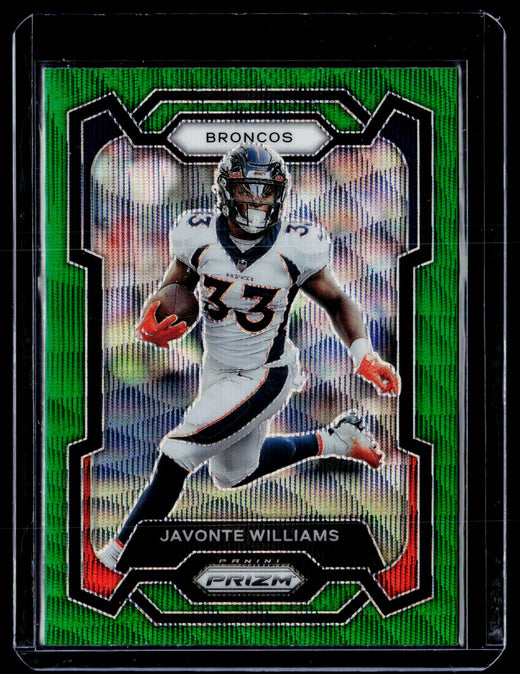 2023 Panini Prizm Football Javonte Williams #86 Denver Broncos - front