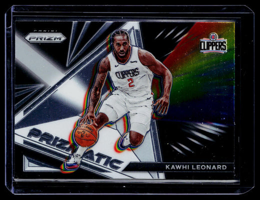 2021-22 Panini Prizm Basketball Kawhi Leonard #6 Los Angeles Clippers - front