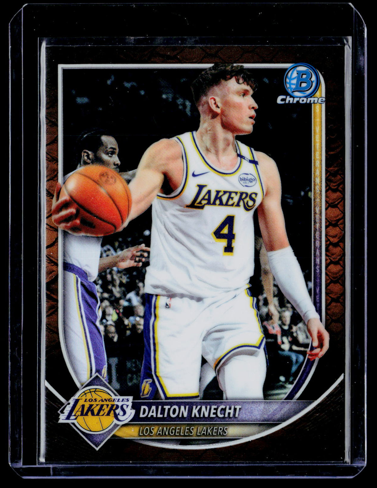 2024-25 Topps Bowman Chrome Dalton Knecht Lakers BCV-194 Rookie Card - front