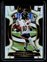 2025 Panini Select Football Luther Burden III Rookie Card #72 Chicago Bears - front