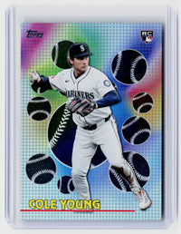 2026 Topps Titans of the Game Cole Young RC #TOG-39 Seattle Mariners - front