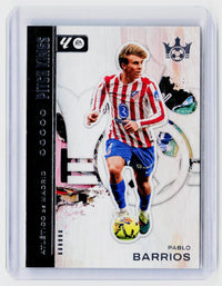 2025-26 Panini Pitch Kings LaLiga Pablo Barrios #11 Atlético de Madrid - front