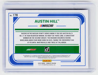 2026 Panini Donruss Racing Austin Hill #178 Red /299 - back