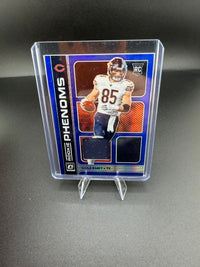 2020 Panini Donruss Rookie Phenoms Jerseys Cole Kmet RP-CK Rookie Card - front