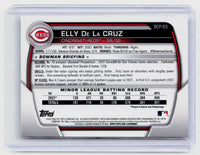 2023 Bowman Chrome Elly De La Cruz BCP-65 X-Fractor Cincinnati Reds - back