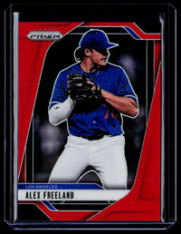 2025 Panini Prizm Baseball Alex Freeland Red Prizms #22 /299 - front