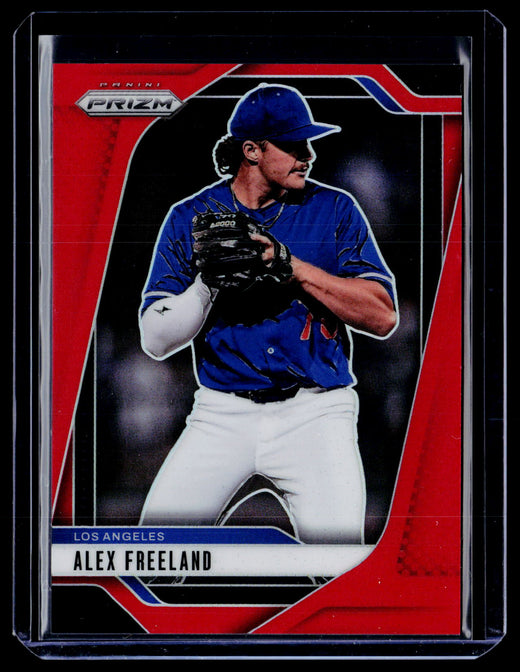 2025 Panini Prizm Baseball Alex Freeland Red Prizms #22 /299 - front