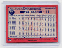 2026 Topps Chrome 75 Years of Baseball Bryce Harper #91CB-3 Philadelphia Phillies - back