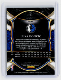 2020-21 Panini Select Basketball Luka Doncic Concourse #15 - back