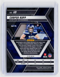 2025 Panini Mosaic Football Cooper Kupp Purple Mosaic #60 Seattle Seahawks - back