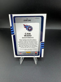 2025 Panini Donruss Optic Donruss Threads Cam Ward Rookie Memorabilia #DTBH-CWD - back