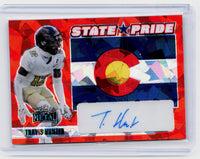 2024 Leaf Metal State Pride Travis Hunter Prismatic Earth Auto #SP-TH1 2/2 - front