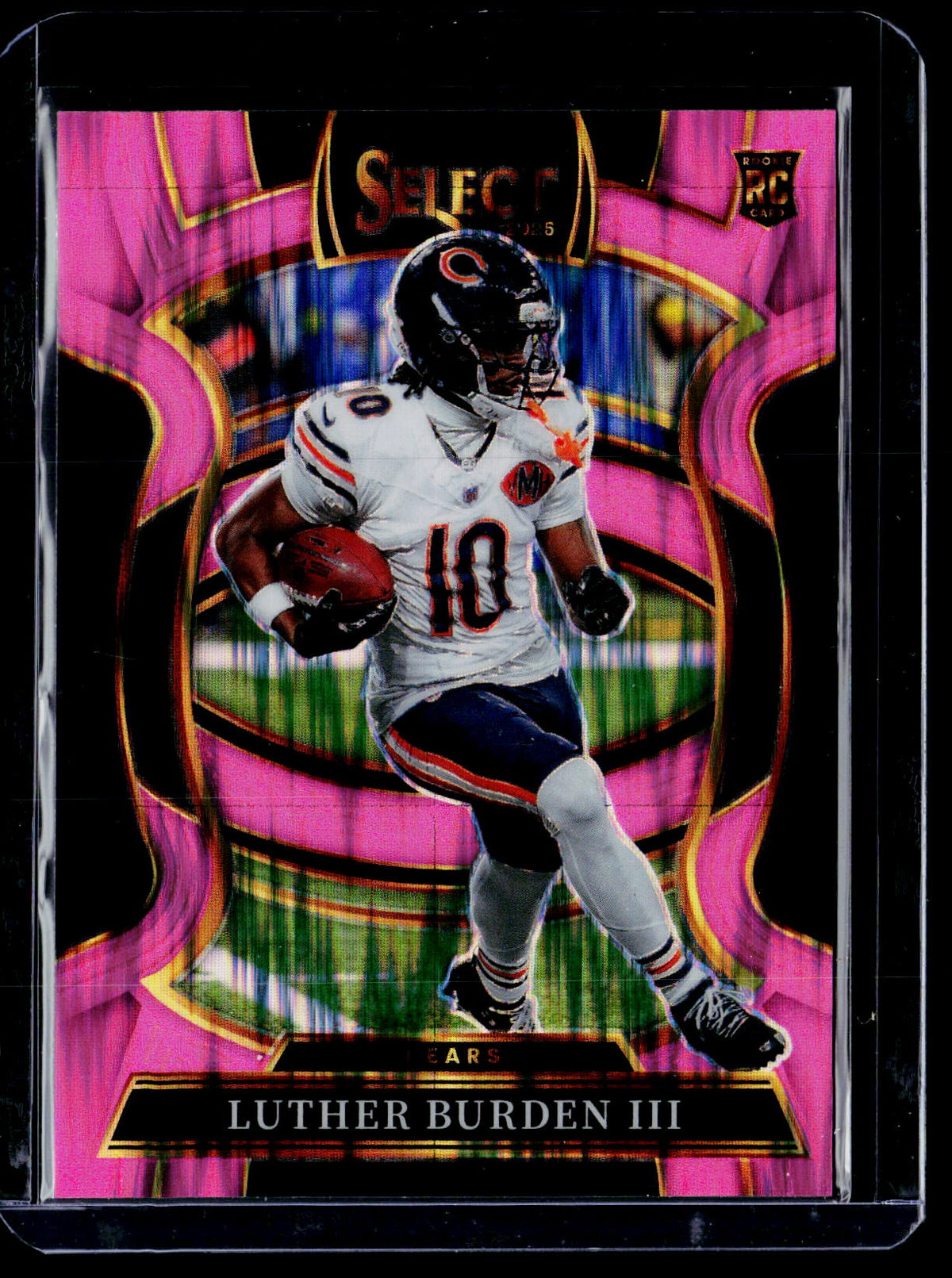 2025 Panini Select Football Concourse Rookie #72 Luther Burden III Chicago Bears - front