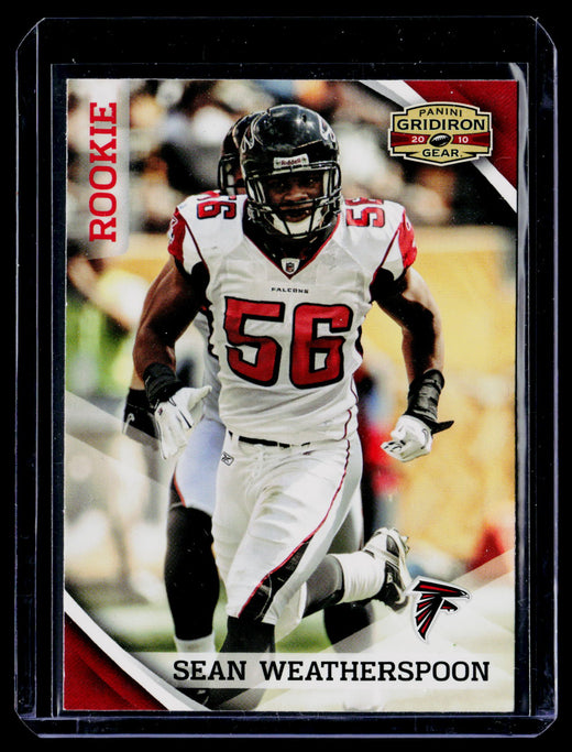 2010 Panini Gridiron Gear Rookie Sean Weatherspoon #240 Atlanta Falcons - front