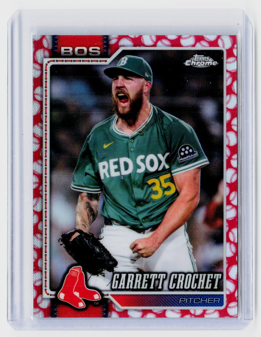 2026 Topps Chrome Garrett Crochet #300 Boston Red Sox - front