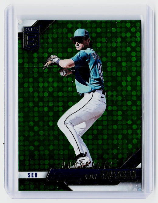2026 Panini Donruss Elite Baseball Prospects Colt Emerson #174 Seattle Mariners - front