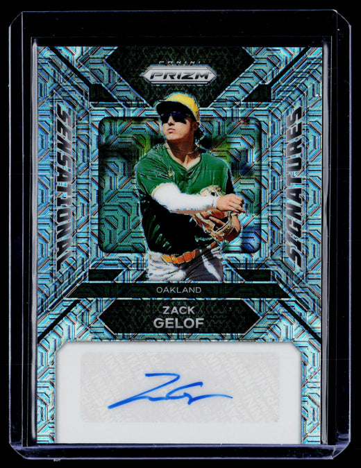 2024 Panini Prizm Sensational Signatures Zack Gelof Mojo Auto /25 #SS-ZG - front