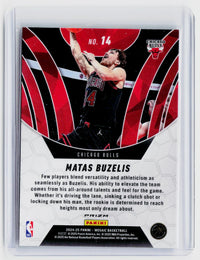2024-25 Panini Mosaic Basketball Matas Buzelis Rookie Chicago Bulls - back