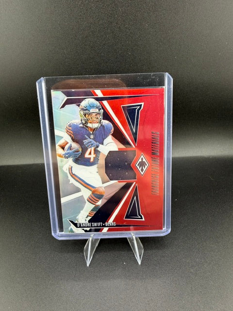 2024 Panini Phoenix Football Franchise Future Material D'Andre Swift Red #FFM-DST /99 - front