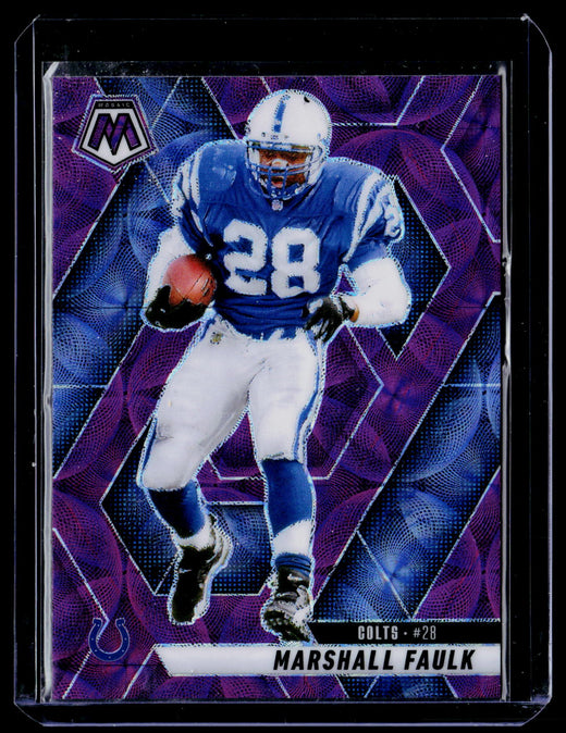 2025 Panini Mosaic Football Marshall Faulk Indianapolis Colts #26 - front