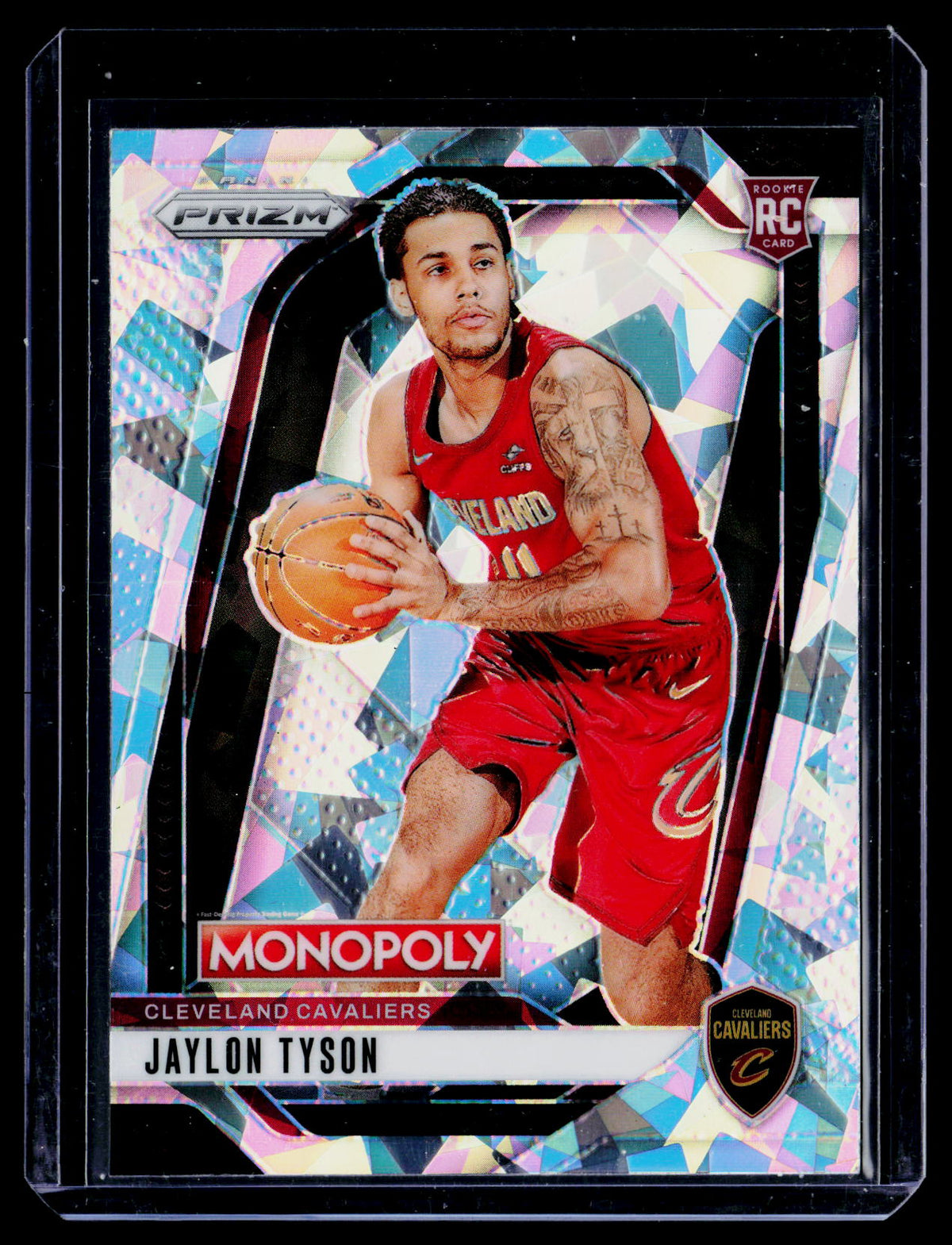 2024-25 Panini Prizm Monopoly Basketball Jaylon Tyson RC #15 Cleveland Cavaliers - front