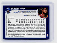 2002-03 Topps Chrome Marcus Fizer #57 Chicago Bulls - back