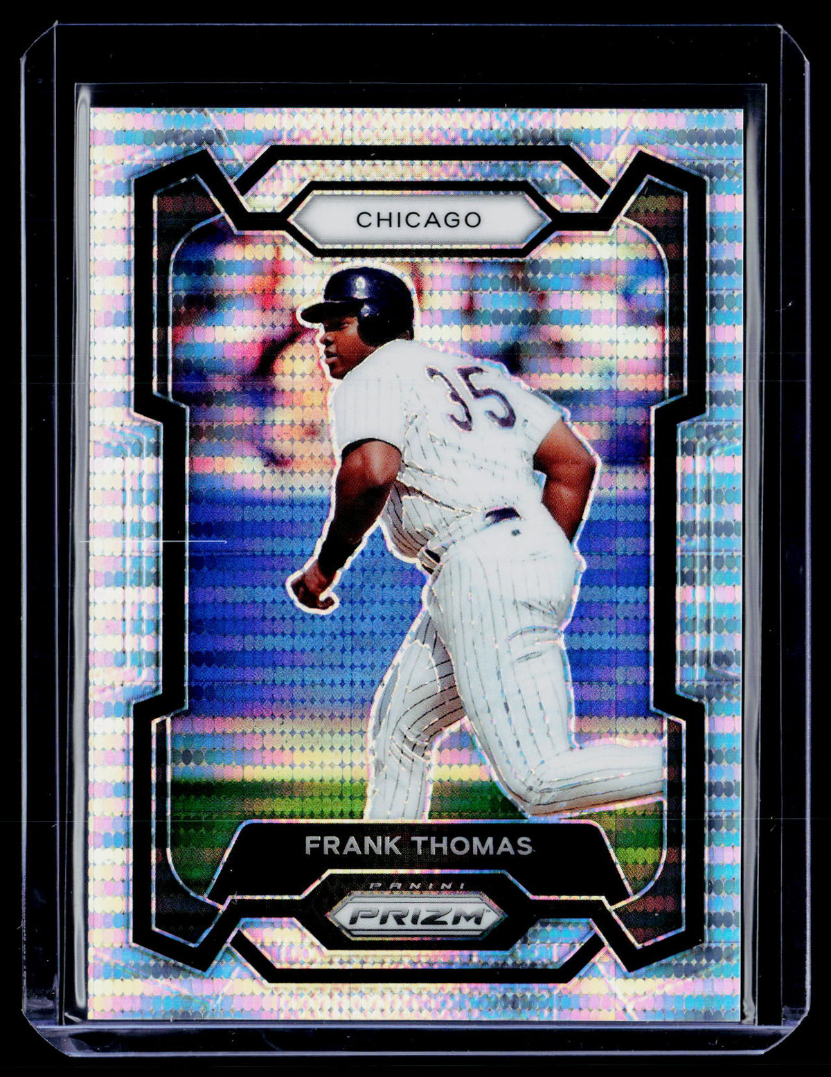 2024 Panini Prizm Baseball Frank Thomas Blue Ice Prizms #99 - front