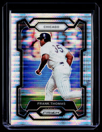 2024 Panini Prizm Baseball Frank Thomas Blue Ice Prizms #99 - front